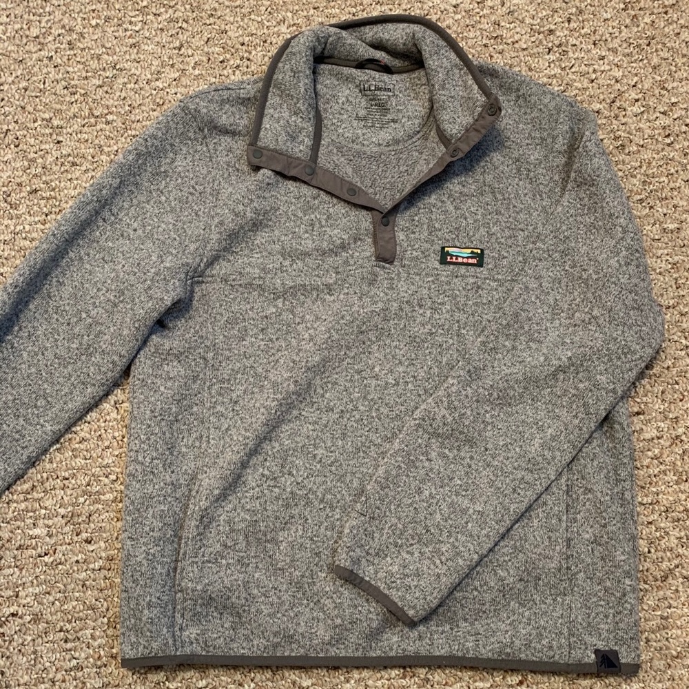 Men's L.L.Bean Sweater Fleece Pullover
